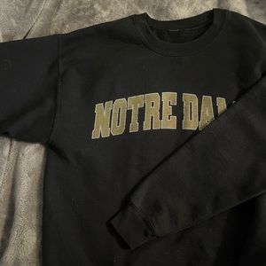Notre Dame crewneck